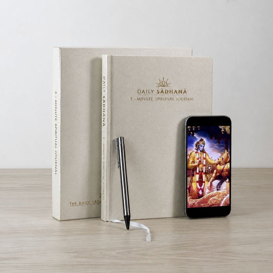 Daily Sādhanā - Find Your Calm in Just 5 Minutes a Day.- Premium Gift Box