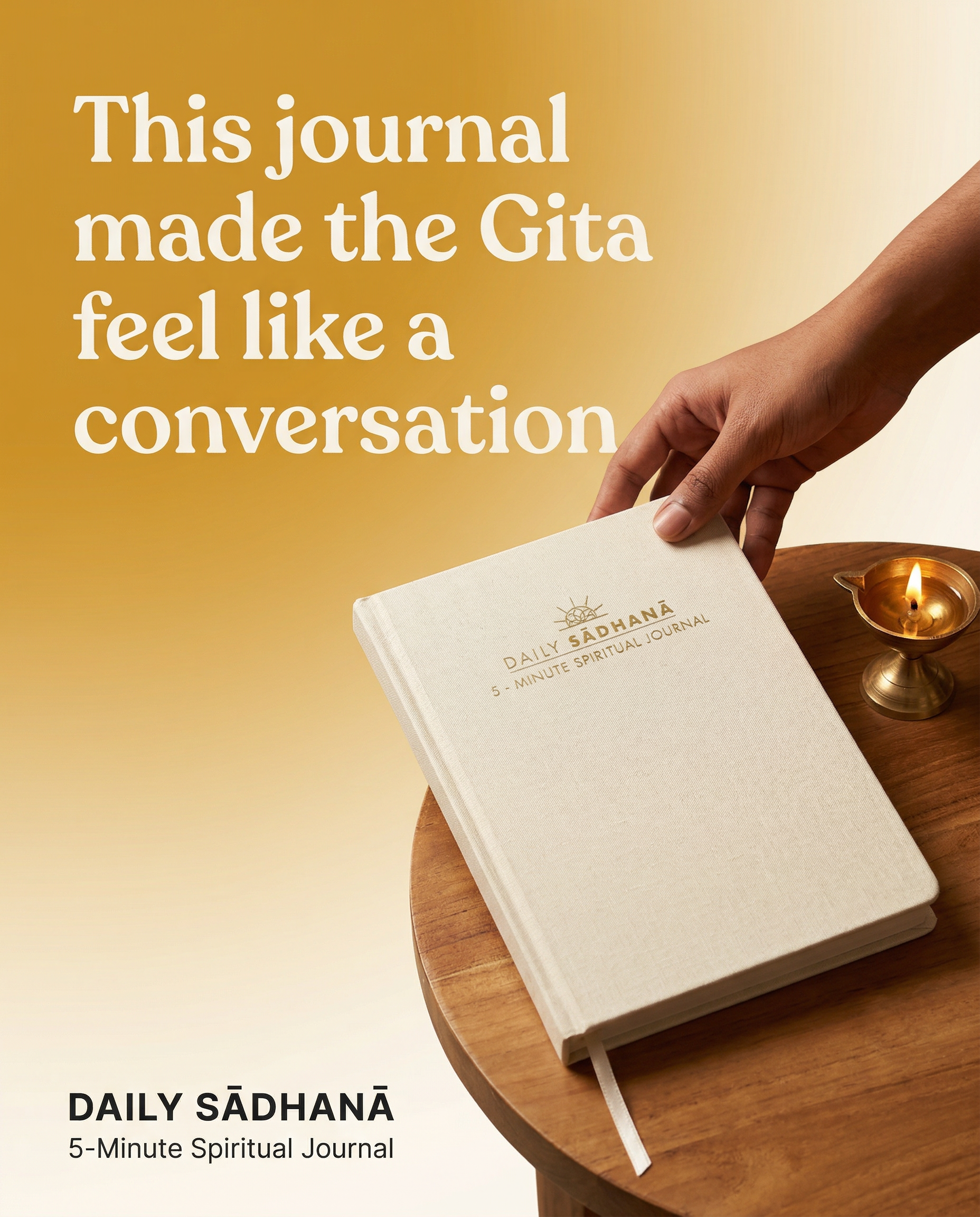 Daily Sādhanā - Find Your Calm in Just 5 Minutes a Day.
